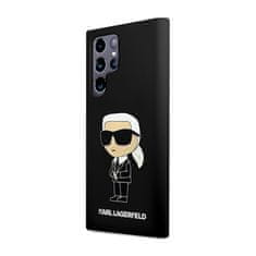 Karl Lagerfeld Karl Lagerfeld Silikonsko ohišje NFT Ikonik - Samsung Galaxy S23 Ultra (črno)