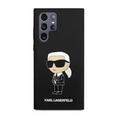 Karl Lagerfeld Karl Lagerfeld Silikonsko ohišje NFT Ikonik - Samsung Galaxy S23 Ultra (črno)