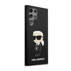 Karl Lagerfeld Karl Lagerfeld Silikonsko ohišje NFT Ikonik - Samsung Galaxy S23 Ultra (črno)