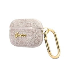 Guess Kovinska kolekcija Guess 4G Script - etui za AirPods Pro (roza)