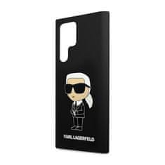 Karl Lagerfeld Karl Lagerfeld Silikonsko ohišje NFT Ikonik - Samsung Galaxy S23 Ultra (črno)