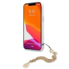 Guess Guess Peony Chain Handle - Ohišje za iPhone 13 (zlato)