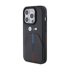 Bmw BMW Stamped Tricolor Stripe - Etui iPhone 15 Pro Max (czarny)