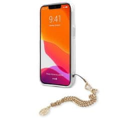 Guess Guess Peony Chain Handle - Ohišje za iPhone 13 Pro (zlato)