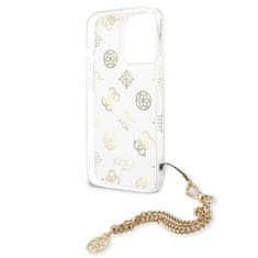 Guess Guess Peony Chain Handle - Ohišje za iPhone 13 Pro (zlato)