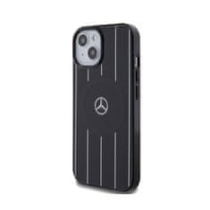 MERCEDES Mercedes Double Layer Crossed Lines MagSafe - Etui iPhone 15 (czarny)