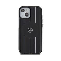 MERCEDES Mercedes Double Layer Crossed Lines MagSafe - Etui iPhone 15 (czarny)