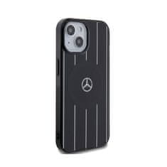 MERCEDES Mercedes Double Layer Crossed Lines MagSafe - Etui iPhone 15 (czarny)