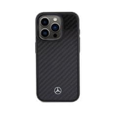 MERCEDES Mercedesovo ohišje Carbon Fiber Dynamic - iPhone 15 Pro (črno)