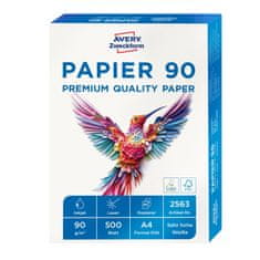 Avery Zweckform univerzalen papir 2563, 90 g, 500 listov, A4, za laserske in inkjet tiskalnike