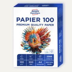 Avery Zweckform univerzalen papir 2566, 100 g, 500 listov, A4, za laserske in inkjet tiskalnike