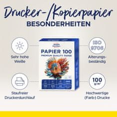 Avery Zweckform univerzalen papir 2566, 100 g, 500 listov, A4, za laserske in inkjet tiskalnike