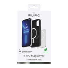 Puro PURO ICON MAG - Ohišje MagSafe za iPhone 14 Plus (črno)