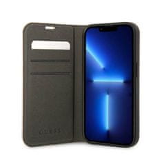 Guess Guess 4G kovinski ovitek z obrisom kamere - ovitek za iPhone 14 (roza)