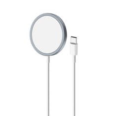 Puro Puro magnetni polnilni kabel USB-C Magsafe - 15W indukcijski brezžični polnilec (modri)