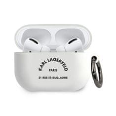 Karl Lagerfeld Karl Lagerfeld Silikon RSG - Ovitek za AirPods Pro (bel)