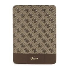 Guess Guess 4G Stripe Allover - etui za iPad 10,9" (2022) (rjav)