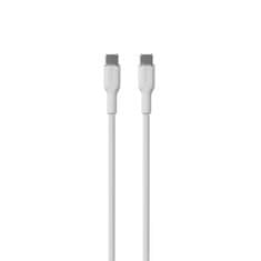 Puro PURO ICON Mehki kabel - USB-C do USB-C 1,5 m (bel)