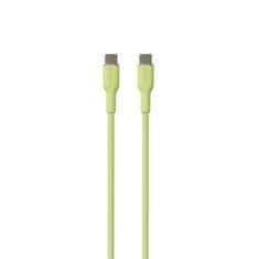 Puro PURO ICON Soft Cable - kabel USB-C do USB-C 1,5 m (zelena matcha)