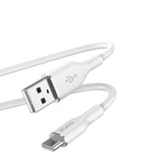 Puro PURO ICON Soft Cable - Kabel USB-A do USB-C 1,5 m (bel)