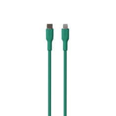 Puro PURO ICON Soft Cable - kabel USB-C do Lightning s certifikatom MFi 1,5 m (Nefrit)