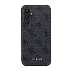 Guess Kovinski zlati logotip Guess 4G - Ohišje za Samsung Galaxy A54 5G (sivo)