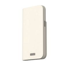 Moshi Moshi Overture MagSafe - Usnjeni ovitek 3-v-1 za iPhone 15 Pro Max (Eggnog White)