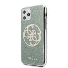 Guess Guess Circle Glitter 4G - Ohišje za iPhone 11 Pro (kaki)