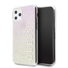 Guess Guess Glitter Gradient - Ohišje za iPhone 11 Pro Max (zlato/rožnato)