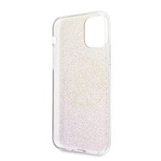 Guess Guess Gradient Circle Glitter 4G - Ohišje za iPhone 11 Pro Max (zlato/rožnato)