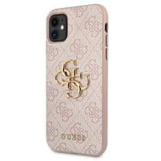 Guess Guess 4G Big Metal Logo - Ohišje za iPhone 11 (roza)