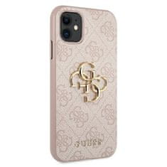 Guess Guess 4G Big Metal Logo - Ohišje za iPhone 11 (roza)