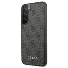 Guess Guess 4G Metal Gold Logo - Ohišje za Samsung Galaxy S22 (sivo)