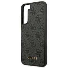 Guess Guess 4G Metal Gold Logo - Ohišje za Samsung Galaxy S22 (sivo)