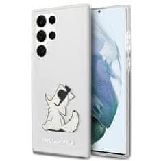 Karl Lagerfeld Karl Lagerfeld Choupette Fun - Ohišje za Samsung Galaxy S22 Ultra (prozorno)