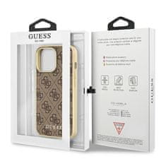 Guess MagSafe etui za iPhone 13 Pro iz kolekcije Guess 4G (rjav)