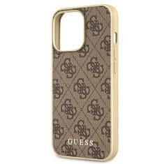 Guess MagSafe etui za iPhone 13 Pro iz kolekcije Guess 4G (rjav)