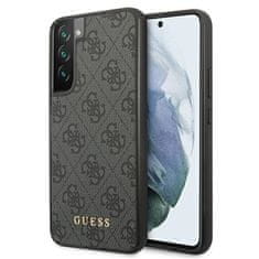 Guess Guess 4G Metal Gold Logo - Ohišje za Samsung Galaxy S22+ (sivo)