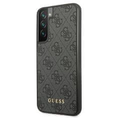 Guess Guess 4G Metal Gold Logo - Ohišje za Samsung Galaxy S22+ (sivo)