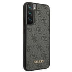 Guess Guess 4G Metal Gold Logo - Ohišje za Samsung Galaxy S22+ (sivo)