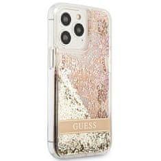 Guess Guess Liquid Glitter Paisley - Ohišje za iPhone 13 Pro Max (zlato)