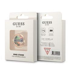 Guess Guess Ring Stand Flower - magnetno držalo za telefon (modro)