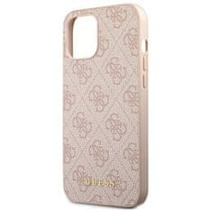 Guess Guess 4G Metal Gold Logo - Ohišje za iPhone 12 Pro Max (roza)