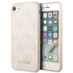 Guess Guess 4G Metal Gold Logo - Ohišje za iPhone SE 2022 / SE 2020 / 8 / 7 (roza)