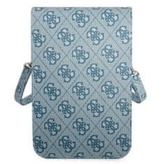 Guess Torbica za telefon Guess Wallet 4G Triangle Logo - torbica za pametne telefone in dodatke (modra)