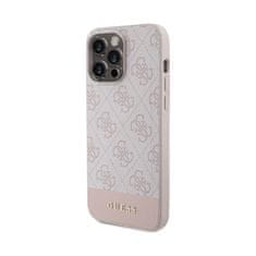 Guess Guess 4G Bottom Stripe Collection - Ohišje za iPhone 15 Pro Max (roza)