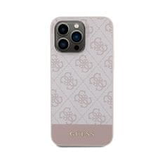 Guess Guess 4G Bottom Stripe Collection - Ohišje za iPhone 15 Pro Max (roza)