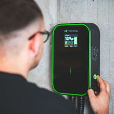 NEW Green Cell - Wallbox GC EV PowerBox 22kW polnilnik s kablom tipa 2 za polnjenje električnih avtomobilov in priključnih hibridov