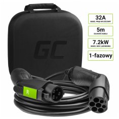 NEW Green Cell - GC EV Type 1 7,2kW 32A 5m kabel za polnjenje električnih vozil