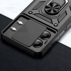 Tech-protect Camshield ovitek za Xiaomi Redmi 13C 5G, črna